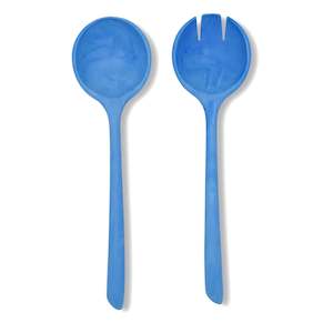 Salad Servers | Blue