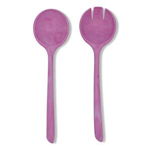 Salad Servers | Pink