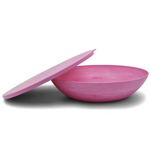 Serving bowl with a lid | Pink