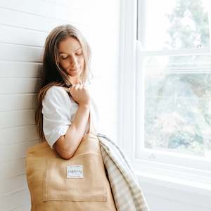 The Hauler Bag | Mini | Natural