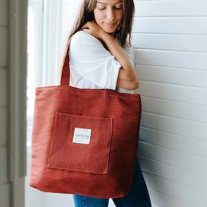 The Hauler Bag | Mini | Rhubarb