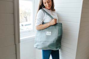 Accessories: The Hauler Bag | Mini | Blue Grey