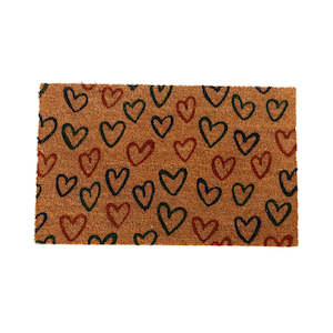 Decor: Coir Doormat | Hearts