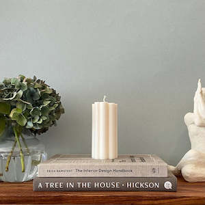 Candles: Clover Pillar