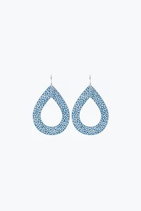 Earrings: Teardrop Earrings | Oceana Persian Blue