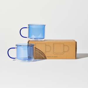 Glassware: Double Trouble Cups in Blue