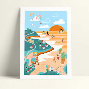 Prints Art: Raglan in Pastel