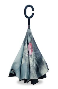 Reverse Umbrella | Sassy Cat