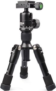 Other: Mini Tripod, Tabletop Camera Tripod, 22inch High DSLR Travel Tripod, with 360 Degree Pan Ball Head, Aluminum Alloy