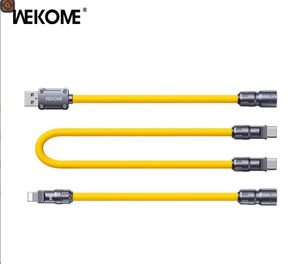 WEKOME 65W Fast Charging Data Line Universal Conversion Mecha One 3 Silicone Spl&hellip;