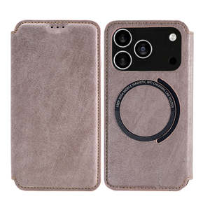 Iphone Case: Magsafe Leather Case with card slot, Fully Protective And Shockproof Design