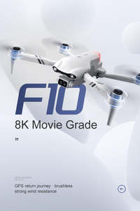 F10 Foldable GPS Drone Aerial Photography Dual Intelligent Positioning Return Ho&hellip;