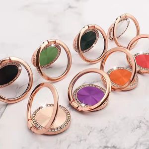 Phone Holder: Finger Ring Mobile Phone Holder Stand 360 Degree Foldable