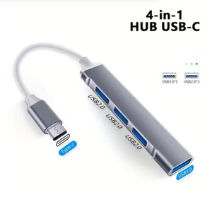 4 Port Multi Splitter Type C HUB 3.0 USB 3.1 Adapter OTG For Xiaomi Lenovo Macbo&hellip;