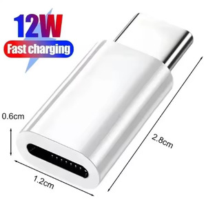 Otg Dongle: Lightnning To Type C Adapter USB C Data Transfer Converter