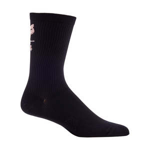 FOX 6 INCH RANGER SOCKS 1974 [BLACK/PINK] L/XL