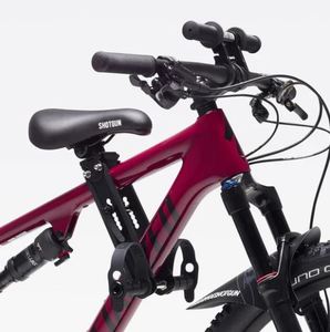 Shotgun: Kids Ride Shotgun - Child Bike Seat + Handlebar Combo