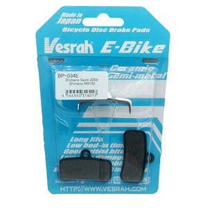 Brake Pads: VESRAH Brake Pads - E-Bike BP-034E.