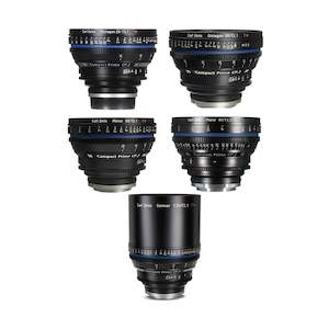 Zeiss CP.2 Compact Prime 5 Lens Kit (Canon EF)