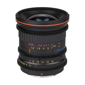 Canon Ef Mount: Tokina Cinema 11-16mm T3.0 (Canon EF)