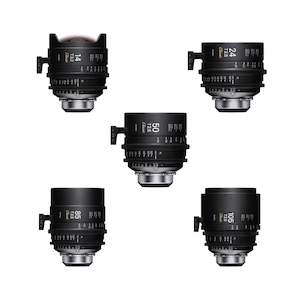 Sigma Cine Classic Art Prime 5 Lens Set (PL Mount, Feet) (*Select 5*)