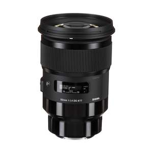 Sony Lenses: Sigma 50mm f 1.4 DG HSM Lens (Sony E)