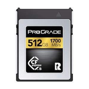Memory Cards: Prograde 512gb CFexpress type B memory card