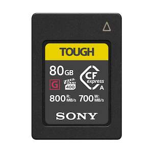Memory Cards: Sony 80GB CFexpress Type A TOUGH Memory Card