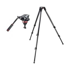 Tripods Sliders: Manfrotto MVT 535 Tripod with 502 Video head
