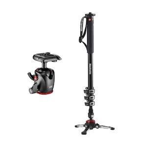 Tripods Sliders: Manfrotto Monopod with Ballhead