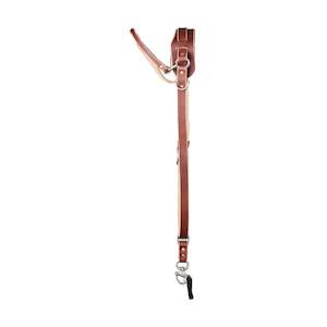 Craggy Single Leather Camera Strap