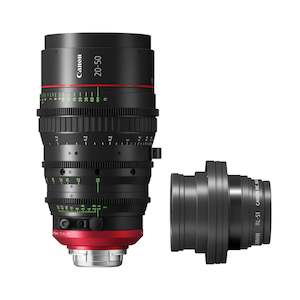 Rental: Canon CN-E 20-50mm T2.4 LF Cinema Lens w/ Canon RL-S1 Super 35 Relay Kit
