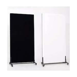 Rental: Poly Board - Black/White (2.5 x 1.2m)
