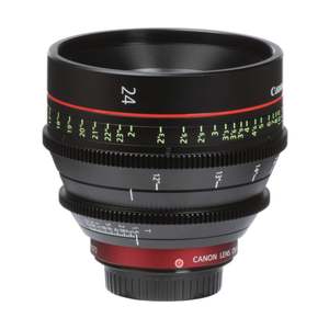 Cine Lenses: Canon EF Mount CN-E 24mm T1.5 L F Cine Lens
