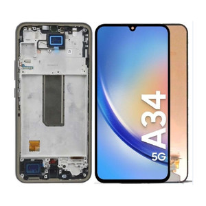 Products: For Samsung Galaxy A34 5G SM-A346 Touch Screen Digitizer Assembly LCD Display Black
