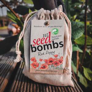 NZ Seed Bomb - Red Poppy