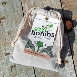 Nz Seed Bombs: NZ Seed Bomb - Kitchen Herbs