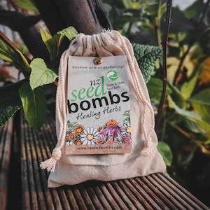 Nz Seed Bombs: NZ Seed Bomb - Healing Herbs