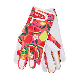 Gardening Gloves: SPROUT Goat Skin Gloves Tropicana