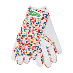 SPROUT Goat Skin Gloves Confetti