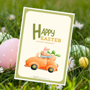 Kids Easter 12 Page Activity Booklet - eDownload