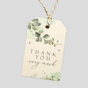 Gifts: Thank You Swing tag