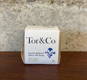 Products: Nettle Infused Olive Oil Soap Tor&Co