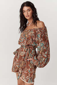 Summer Collection: Spell - Mojave Lily Tunic Dress - Amber