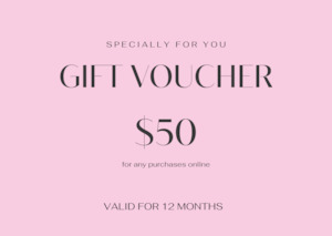 Xmas Gift Guide 1: Gift Voucher $50