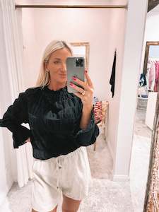 Flash Sale: Valencia Blouse - Limited Edition Black