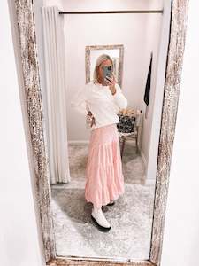 Skirts: Janey Skirt Blush