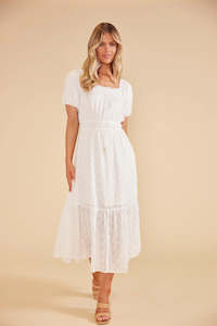 Minkpink: Sadie Broidery Midi Dress