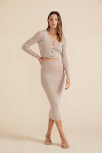 Minkpink: Rita Knit Crop Cardigan