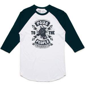 Dads Day: Paua to the People MENS 3/4 SLEEVE